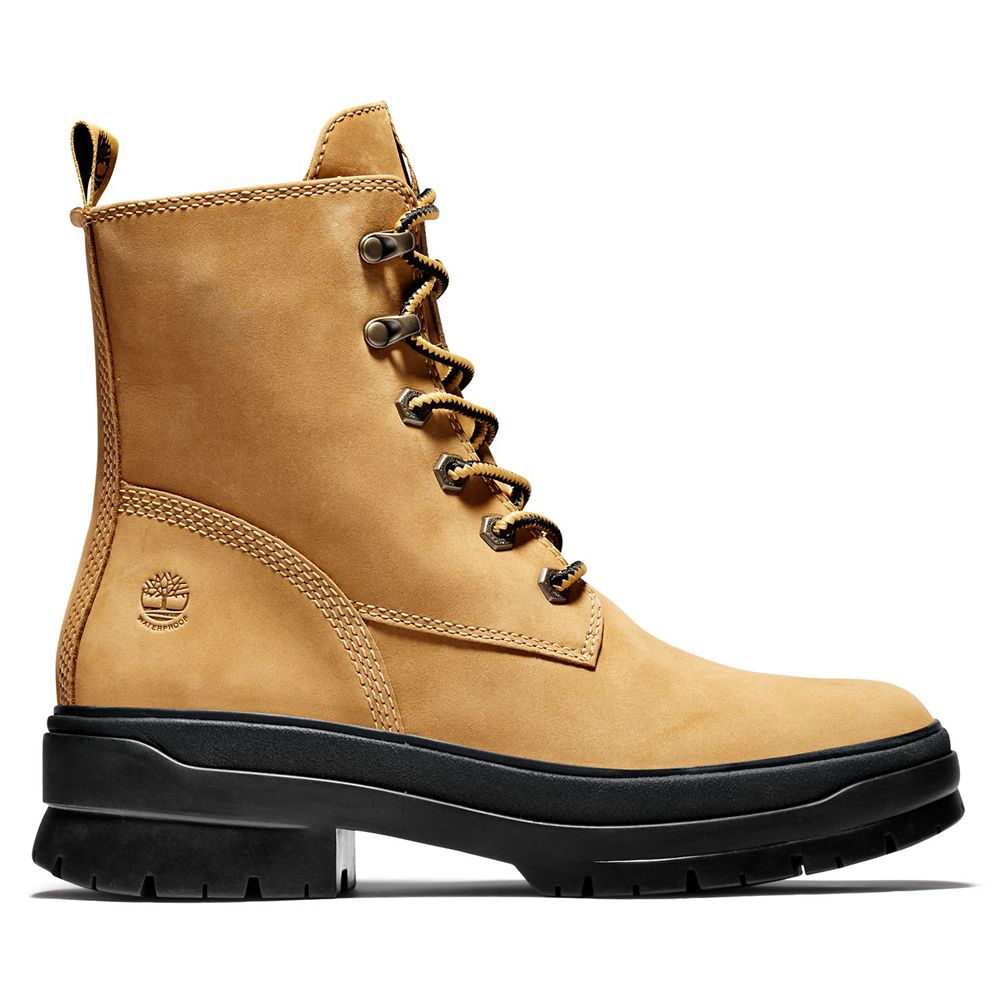 Bocanci Cu Dantelă Timberland Dama Maro/Negrii - Malynn Ek+ Waterproof - Romania - VOTABU871